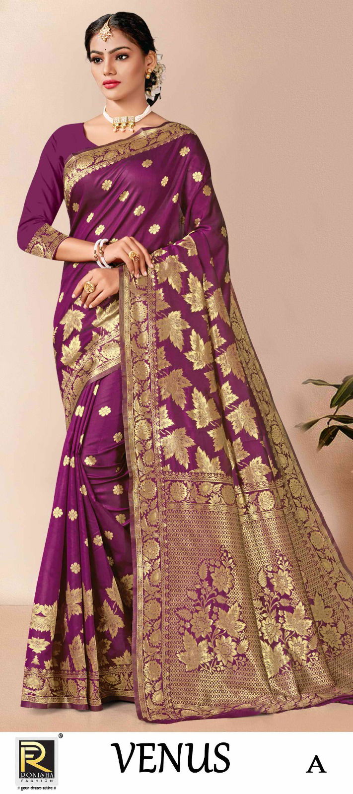 Venus By Ronisha Fancy Designer Sarees Catalog The Ethnic World